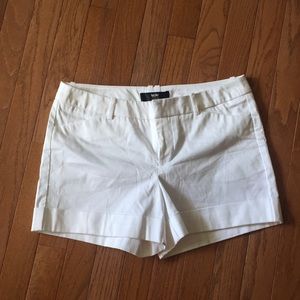 Mossimo Stretch white shorts